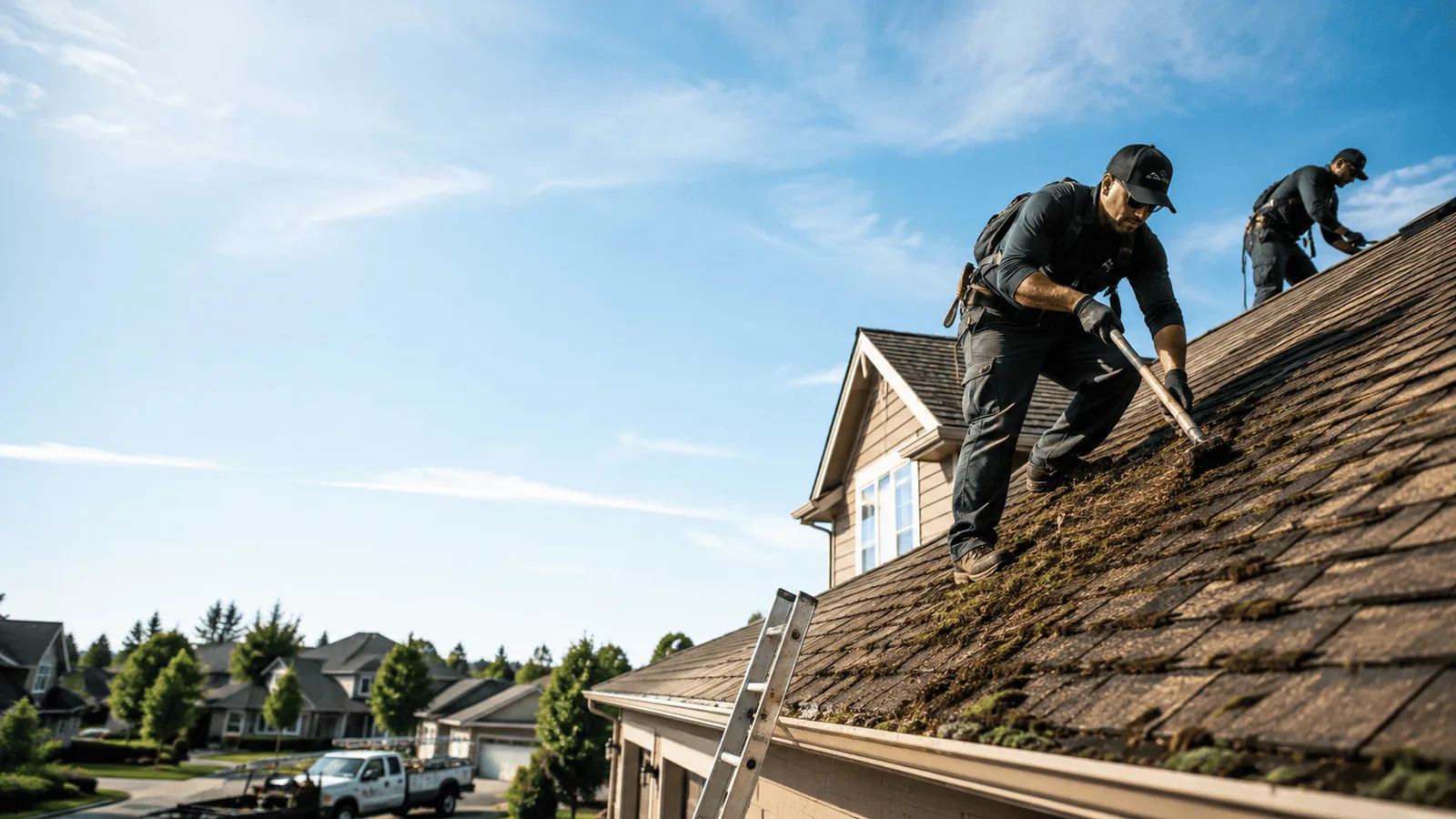 Roof Moss Removal in Holyoke, MA near me